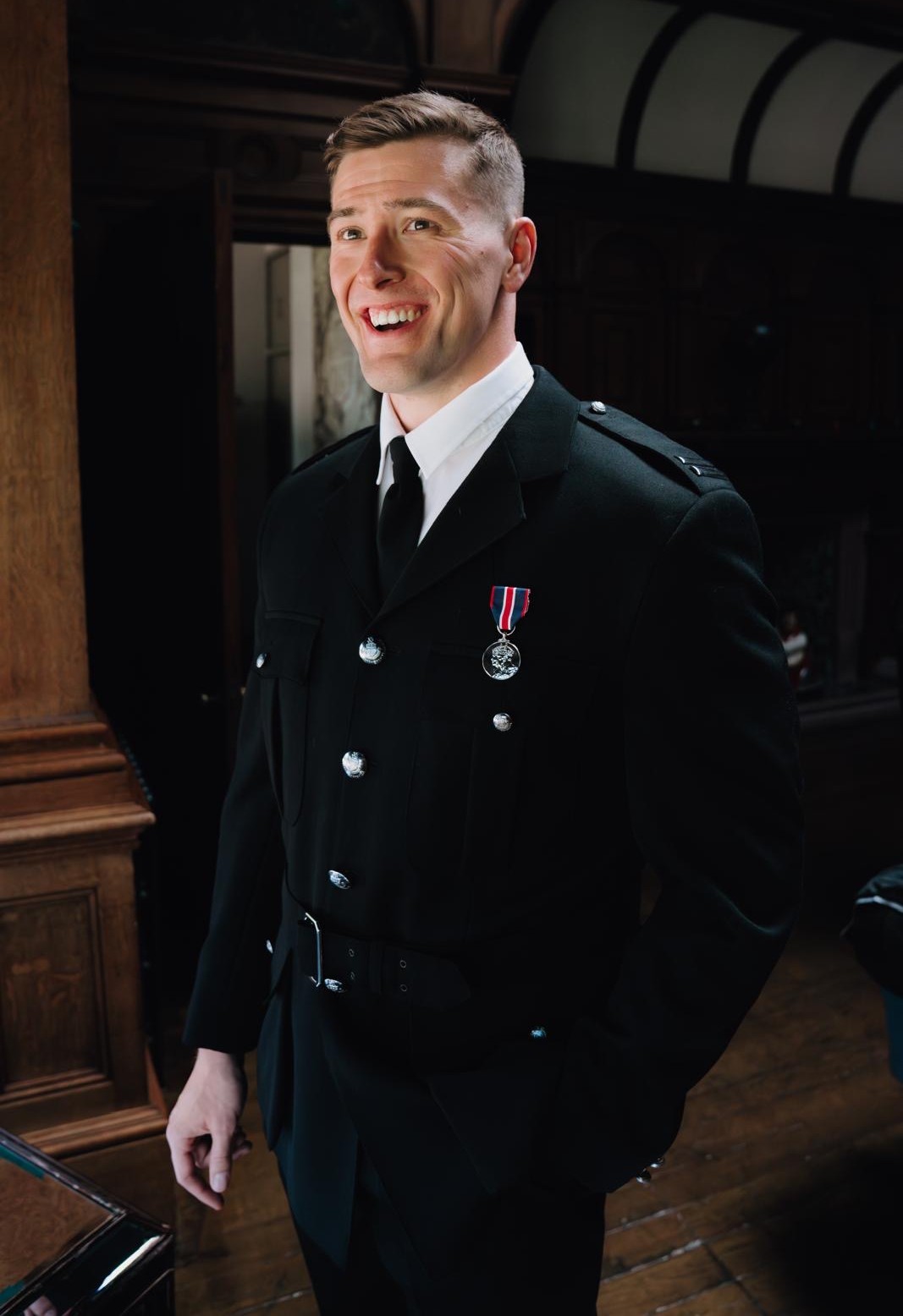 Matt in dress uniform