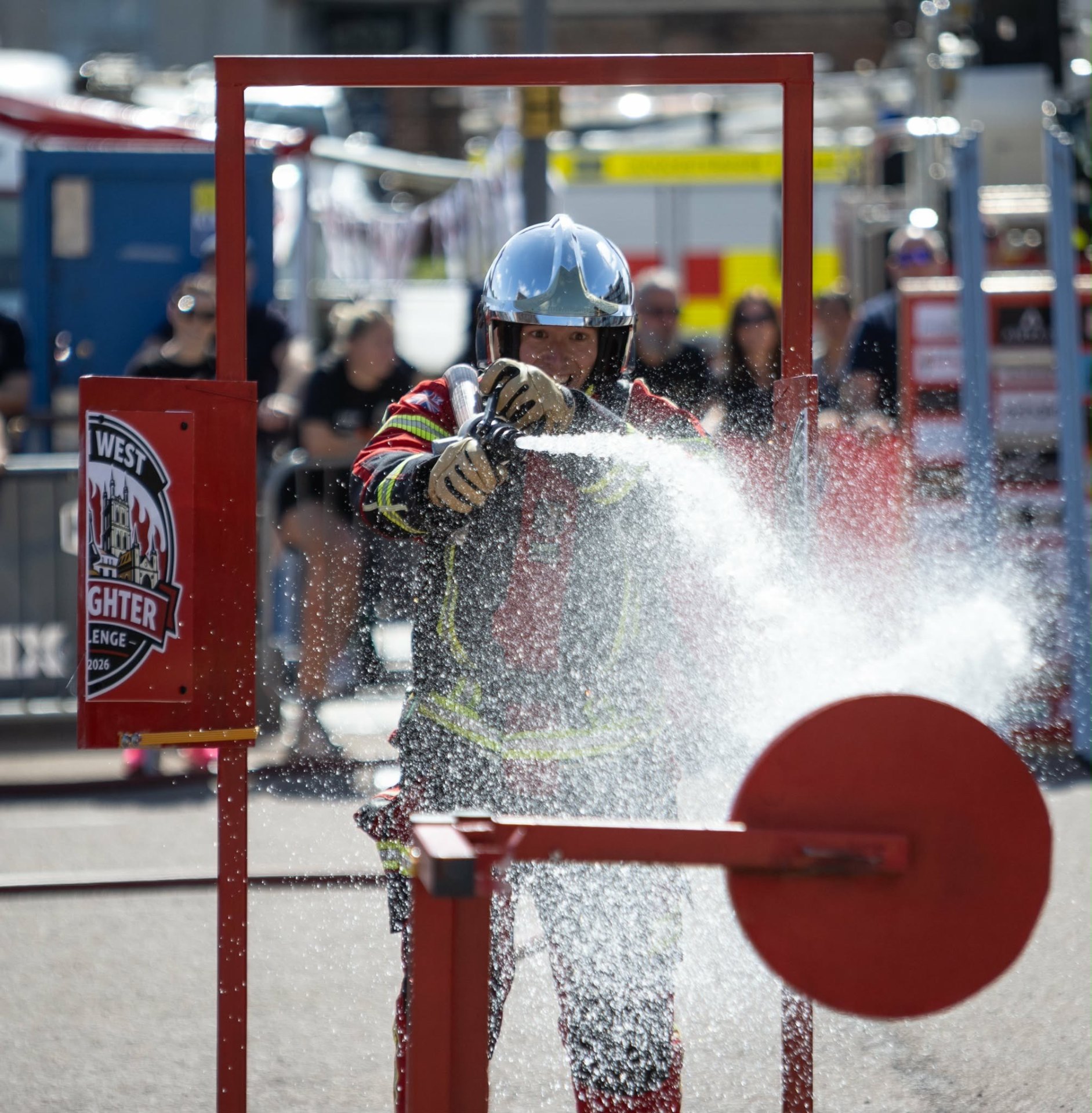 Matt on the hose at GFCC